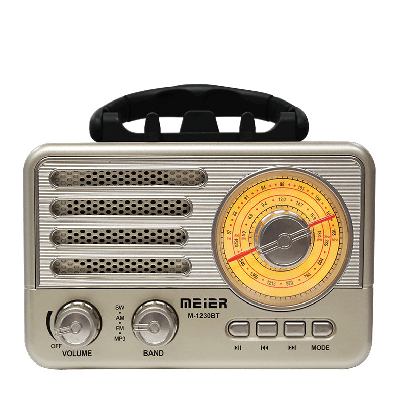 Portable Audio Applianc Consumer Electronics Portable 3-Band Am FM Sw Radio, TF Card and MP3 Player, Rechargeable Speakers Bluetooth