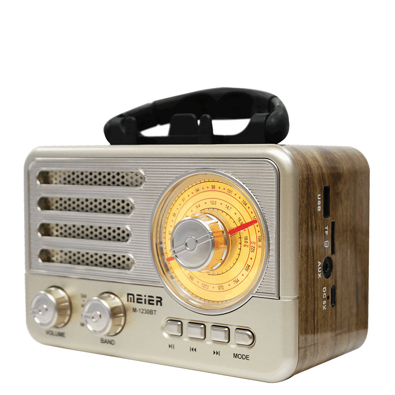Portable Audio Applianc Consumer Electronics Portable 3-Band Am FM Sw Radio, TF Card and MP3 Player, Rechargeable Speakers Bluetooth