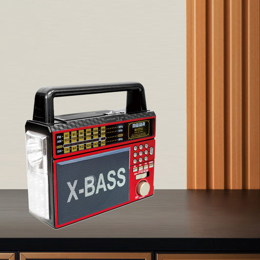 Retro multi-functional FM/AM/SW Bluetooth digital radio, with TF/USB stereo high-sensitivity built-in speaker radio