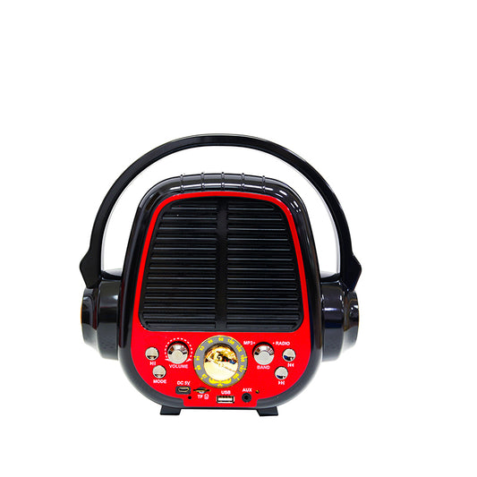 Factory offers customizable portable household radio with retro Bluetooth speaker, USB/TF card multi-function radio.