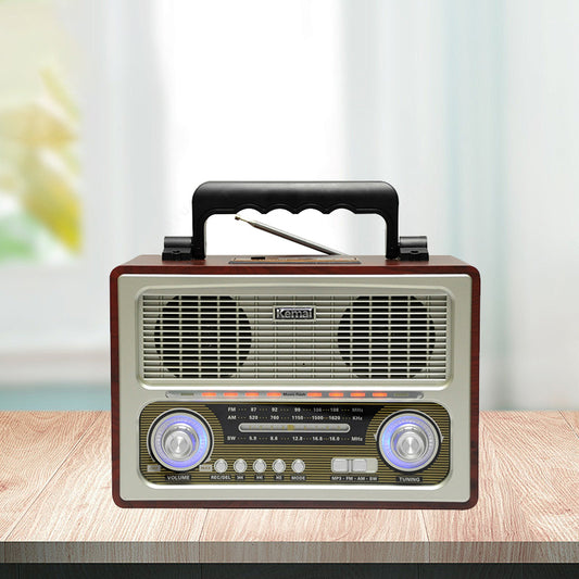 Portable 3 Band Am FM Sw, Consumer Electronics Electric Portable Audio Kit, Loud Volume, Wireless Connectivity, TF Card and MP3 Player