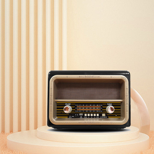 Classic Large Portable Retro Home AM/FM/Software Multi-Band Digital Portable Radio