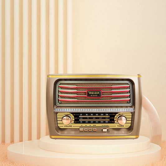 Classic Large Portable Retro Home AM/FM/Software Multi-Band Digital Portable Radio