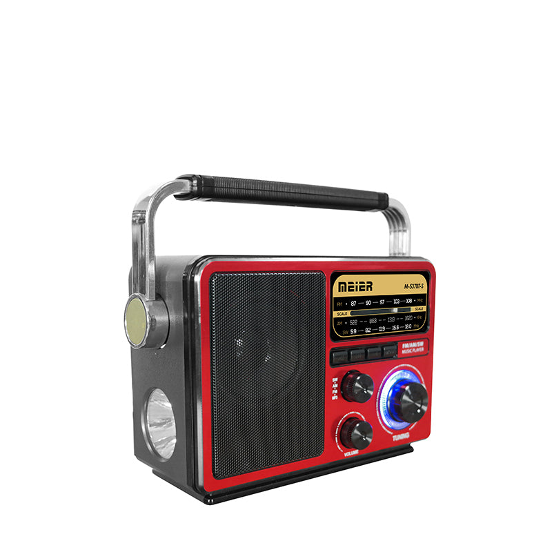 BT speaker, stylish and portable retro radio, with high-quality sound radio USB drive